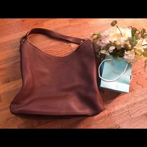 Leather handbag